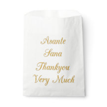 Vielen Dank Asante Sana Wertschätzung Nachricht