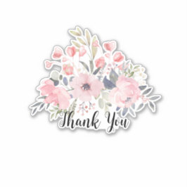 Vielen Dank Aufkleber