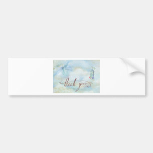 Vielen Dank Autoaufkleber