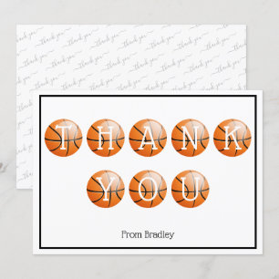 Vielen Dank Basketball Custom Personalisiert