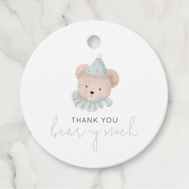 Vielen Dank, Bear y Much Geschenkanhänger (Vorderseite)