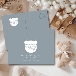 Vielen Dank Beary Much Postkarte