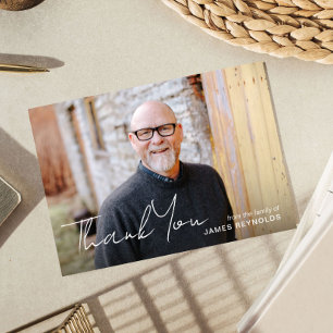 Vielen Dank Beileid Memorial Card Dankeskarte