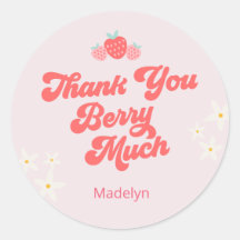 Vielen Dank Berry Much Strawberry Pink Classic Rou