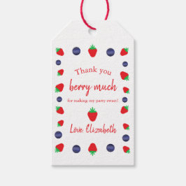 Vielen Dank, Berry, vielen Dank Geschenkanhänger