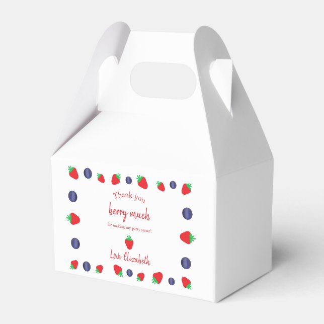 Vielen Dank, Berry, vielen Dank Geschenkschachtel (Vorderseite)