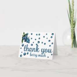 Vielen Dank, berry vielen Dank Karte