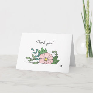 Vielen Dank, Blume 7 Karte