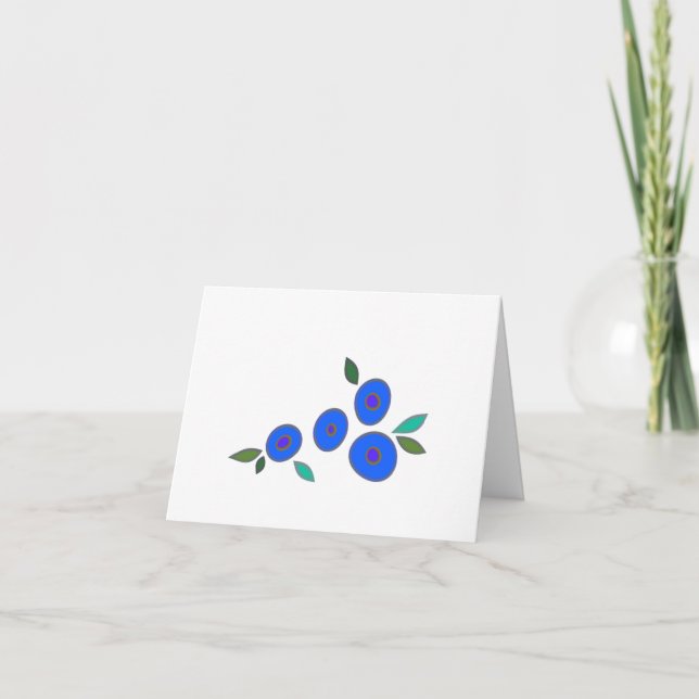 Vielen Dank, Blume Dankeskarte (Vorderseite)