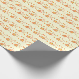 Vielen Dank, Blume Geschenkpapier