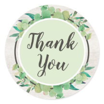 Vielen Dank Botanischer Garten Eukalyptus Rustic