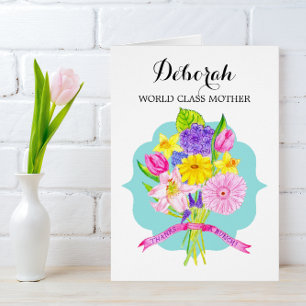 Vielen Dank, Bouquet Mother Day Card