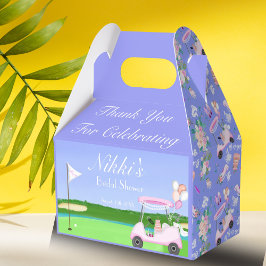 Vielen Dank Bridal Golf Brautparty Brunch Geschenkschachtel