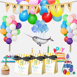 Vielen Dank bunten gelben Streifen Geburtstag Geschenkschachtel