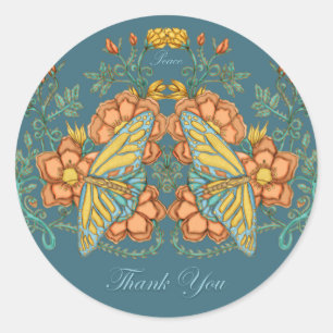 Vielen Dank, Butterfly Sticker