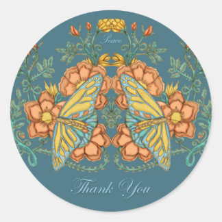 Vielen Dank, Butterfly Sticker