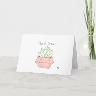 Vielen Dank, Cactus 1 Card Dankeskarte