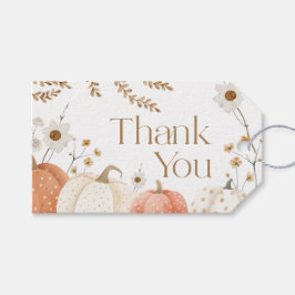 Vielen Dank Card Autumn Pumpkin Fall Geschenkanhänger