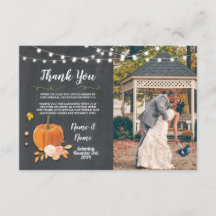 Vielen Dank Card Foto Pumpkin Lights Jar Chalk