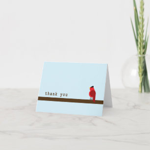 Vielen Dank, Card - Kardinal Dankeskarte