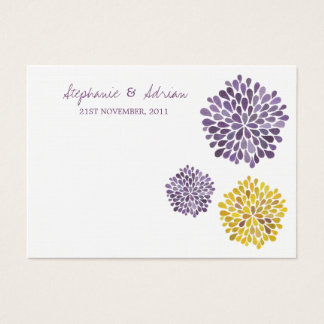 Vielen Dank Cards Watercolor Dahlia Blume