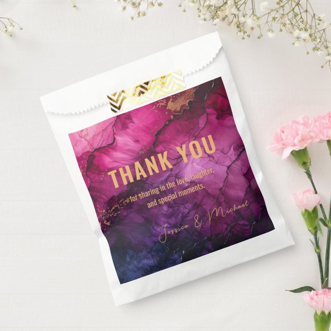 Vielen Dank Celestial Elegance Marble Symphony Geschenktütchen (Versiegelt)