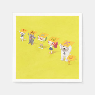 Vielen Dank, Charaktere Serviette