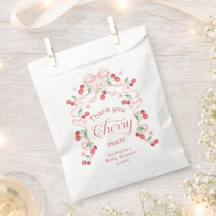 Vielen Dank, Cherry Much Cherry oben Danke Karte Geschenktütchen