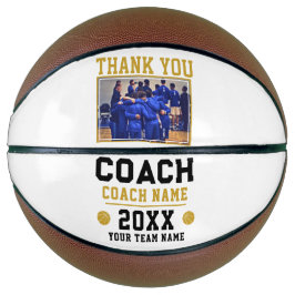 Vielen Dank Coach Sign Team Foto Basketball