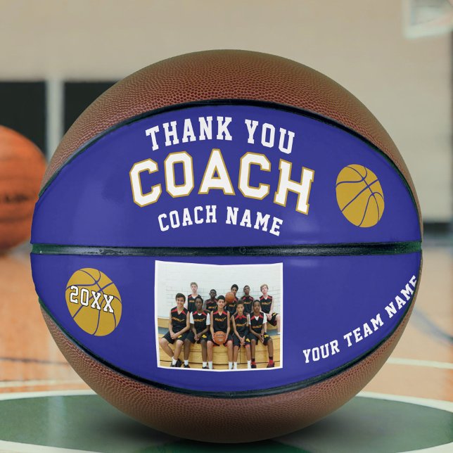 Vielen Dank Coach Team Foto Basketball (Von Creator hochgeladen)