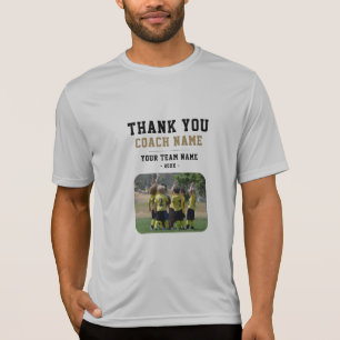 Vielen Dank Coach Team Name Foto Acwear T-Shirt