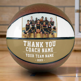 Vielen Dank Coach Team Name Foto Basketball