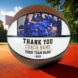 Vielen Dank Coach Team Name Foto Basketball