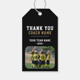 Vielen Dank Coach Team Name Foto Geschenkanhänger