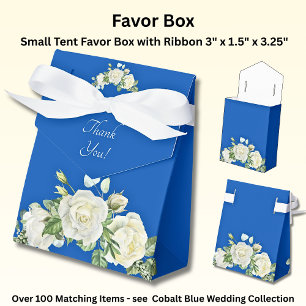 Vielen Dank, Cobalt Blue & White Geschenkschachtel