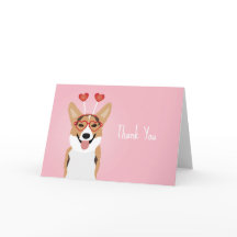 Vielen Dank, Corgi Dog Valentinstag