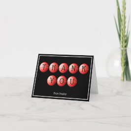 Vielen Dank Cricket Custom Personalisiert Dankeskarte