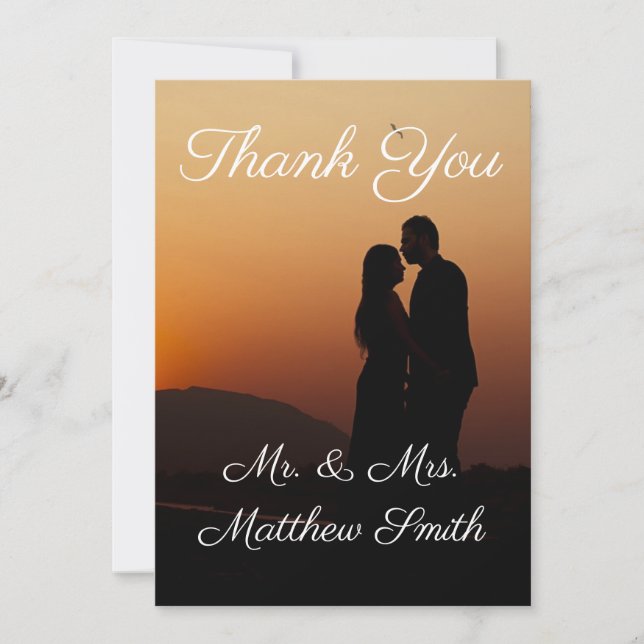 Vielen Dank Dankeskarte (Vorderseite)