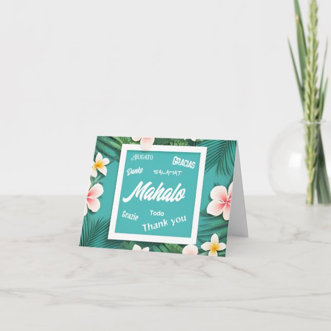 Vielen Dank Dankeskarte (Vorderseite)