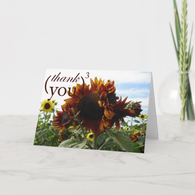 Vielen Dank Dankeskarte (Vorderseite)