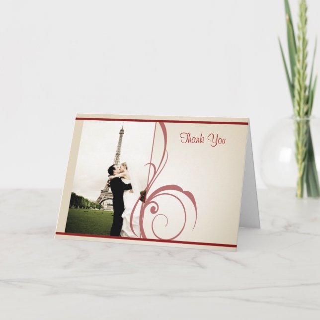 Vielen Dank Dankeskarte (Vorderseite)