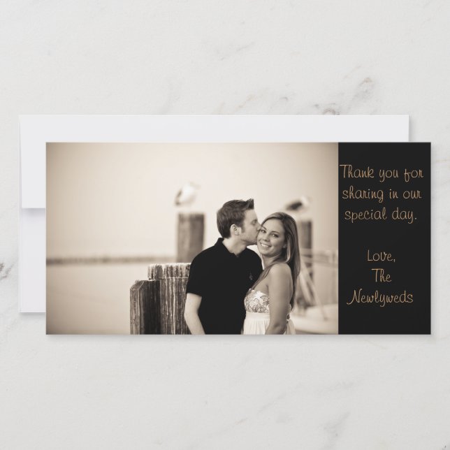 Vielen Dank Dankeskarte (Vorderseite)