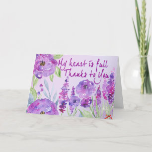 Vielen Dank Dankeskarte