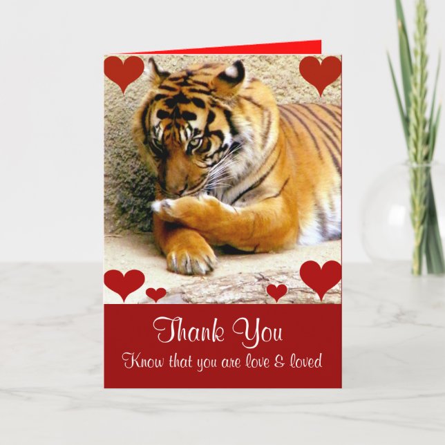 Vielen Dank Dankeskarte (Vorderseite)