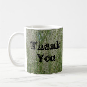 Vielen Dank, dass Sie das Foto der Wüste Grass sch Kaffeetasse