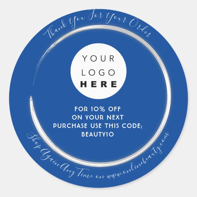 Vielen Dank, dass Sie den Prämienname für benutzer Runder Aufkleber (Vorderseite)