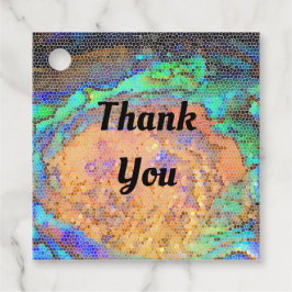 Vielen Dank, dass Sie die Abstrakte Wertschätzung  Geschenkanhänger