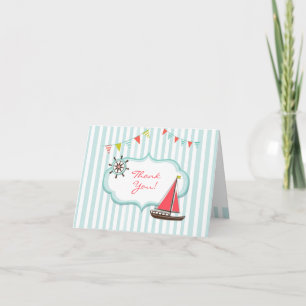 Vielen Dank, dass Sie die Geburtstagskarte segeln Dankeskarte