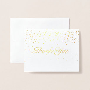 Vielen Dank, dass Sie die Gold-Karte vergessen hab Folienkarte