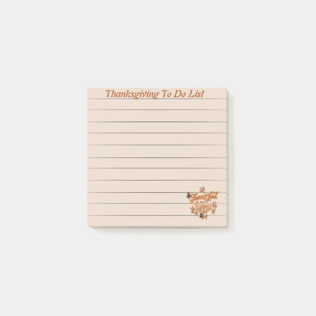 Vielen Dank, dass Sie die Liste "Post-it-Notizen"  Post-it Klebezettel (Vorderseite)